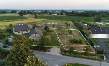 Działka budowlana 1300m2 Wola Batorska